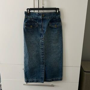 Frame denim skirt, size 4